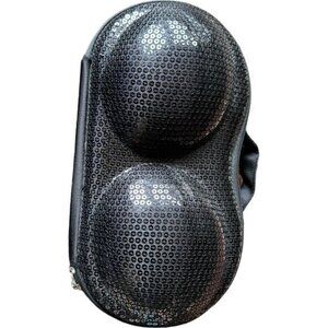 Black Sequin Accessories Women's Travel Storage Bag for Intimate Garments